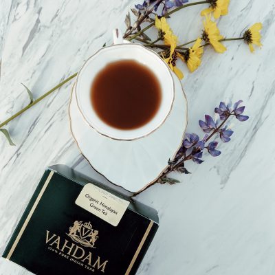 product photography Vahdam tea